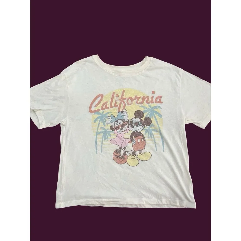 Disney California Mickey and Minnie Graphic T-Shirt - Picture 2 of 9